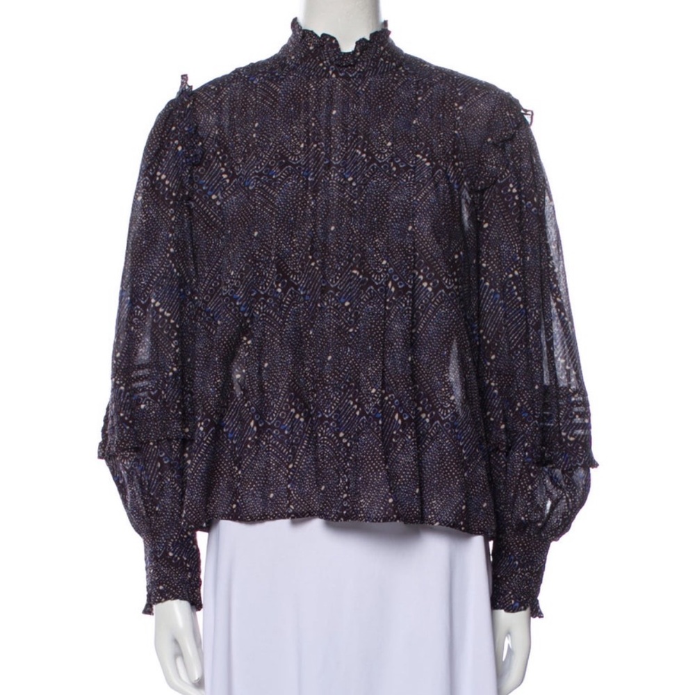 Ulla Johnson Printed Blouse
